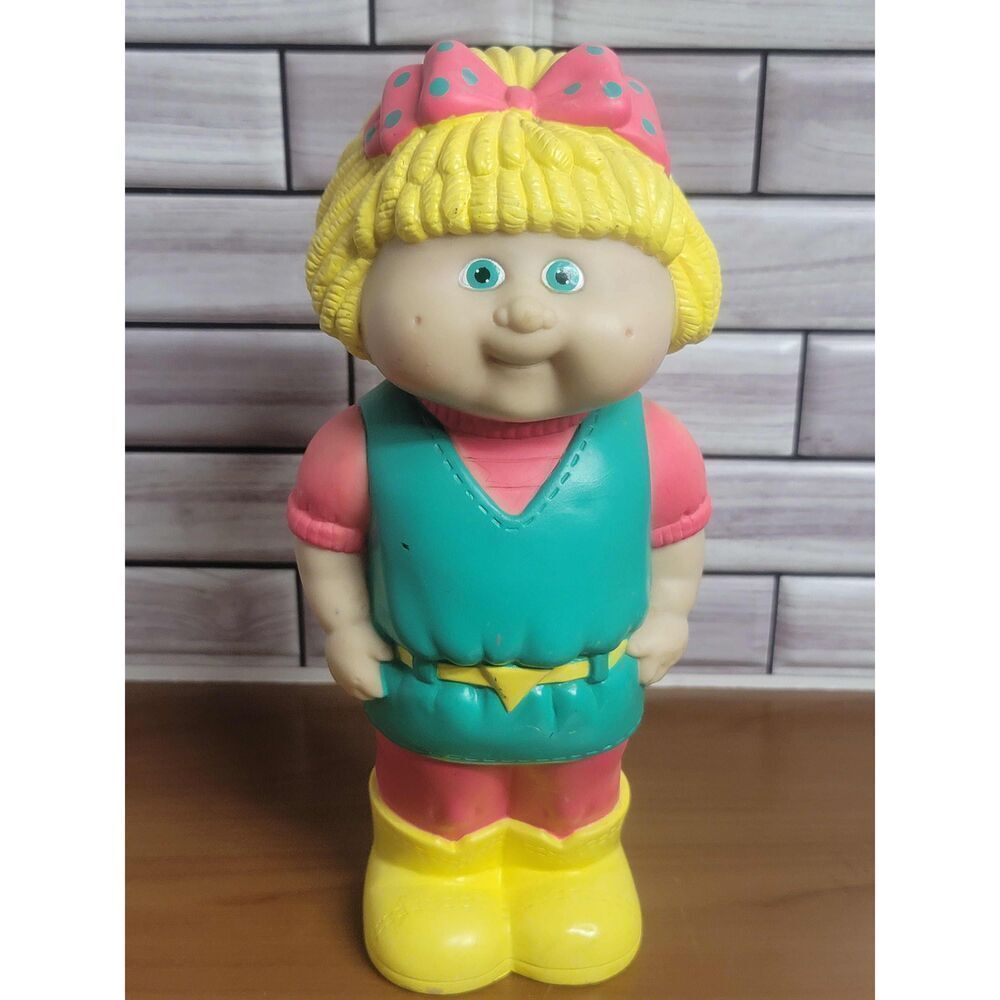 Vintage 1991 Cabbage Patch Kids Doll Piggy Bank #A57
